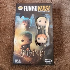 Funkoverse Harry Potter Strategy Game: Draco Malfoy Ron Weasley