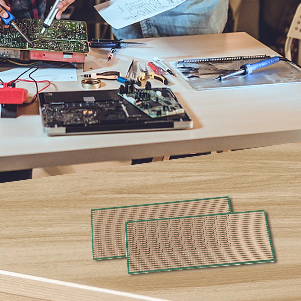 1.2MM PCB Platine Single Side Circuit Perf Board 16.5 X 14.5 Cm Veroboard New - Image 2 of 4