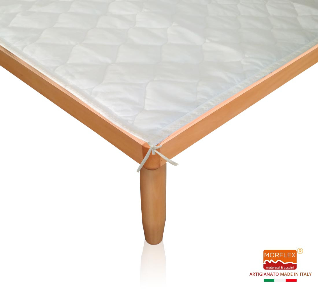 Coprirete Matrimoniale a Laccetti veste Rete 160x190 Morflex