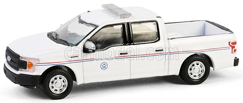 MODELLINO AUTO STATICO GREENLIGHT FORD F150 PICK-UP USPS POSTAL SERVICE 2020 - Immagine 2 di 2