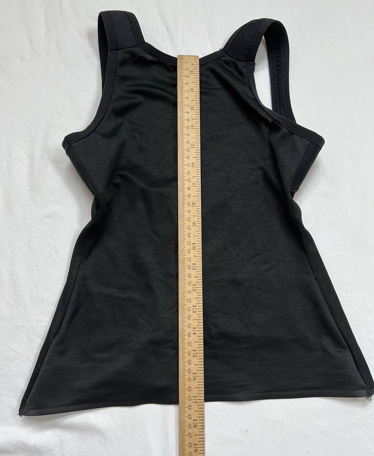 Naomi & Nicole Shapeware Size Large Top Body Shaper Torsette Style 771 Black