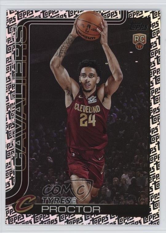2025-26 Topps Topps Foil Pattern Tyrese Proctor #250 1r9o