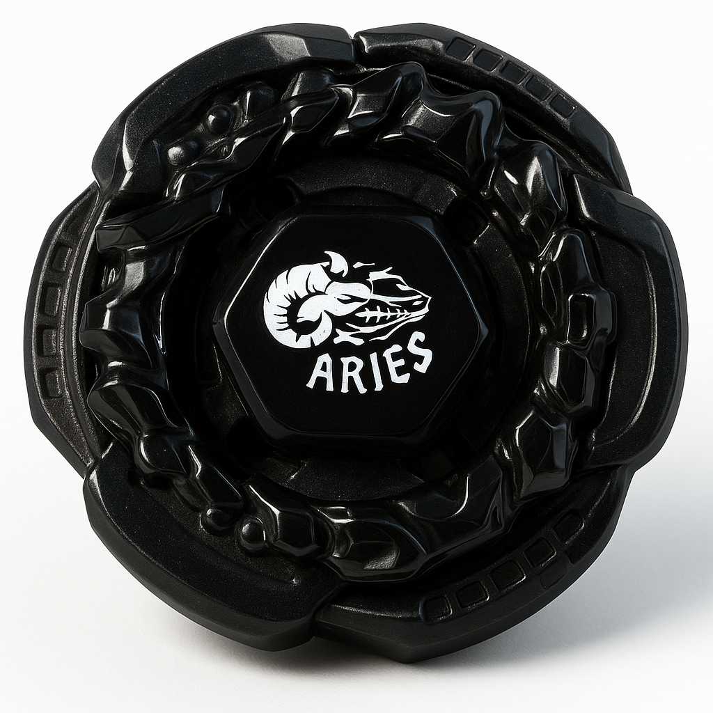 Takara Tomy Rock Aries ED145D Black WBBA Metal Masters