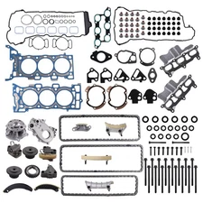 NEW Timing Chain Oil Water Pump Head Gasket Bolts Set for GMC Chevy Buick 3.6L