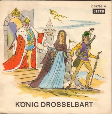 Gebrüder Grimm König Drosselbart Vinyl Single 7inch Decca