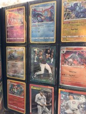 Pokémon TCG Eevee Binder Lot - Milotic, Gengar, Squirtle, Lapras Cards