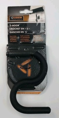 Gladiator Garage Works GAWUXXSHRH S Hook for Track Organizer System