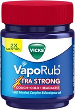 Vicks VapoRub Xtra Strong 50ml   Pack of 4  Extra Strength Vapour Ointment