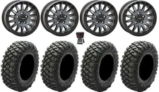 System 3 SB-8 Bdlk 15"Wheels Gy +38mm 35"Crawler XG Tires Ranger 1500&Xpedition
