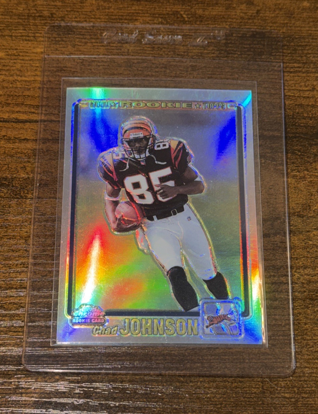 2001 Topps Chrome #259 Chad Johnson Refractor /999 Rookie RC Bengals