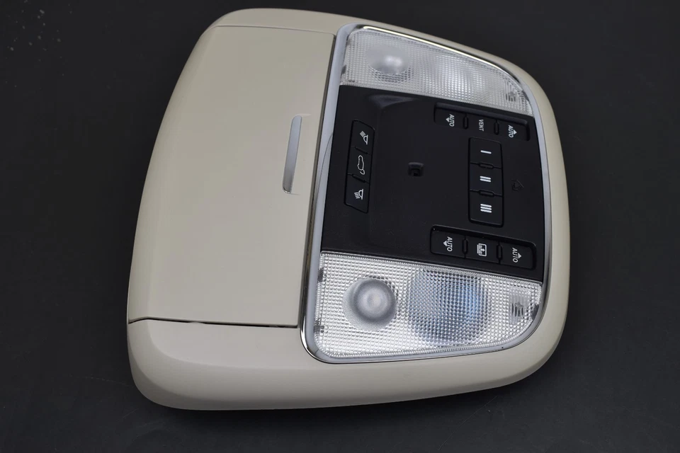 Jeep Grand Cherokee 2011-2014 consola superior domo luz lámpara Homelink OEM Foto 3 de 4