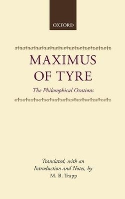 Editor Maximus of Tyre (Hardback) (UK IMPORT)