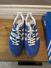 Size 9 - Adidas Gazelle Indoor Blue Fusion Gum W Bluebird 
