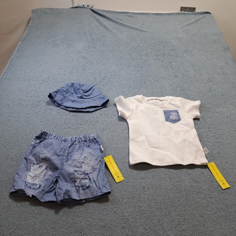 Bundle of 3 Shein Toddlers Boys Clothing Size 18-24 Months Casual Outdoor