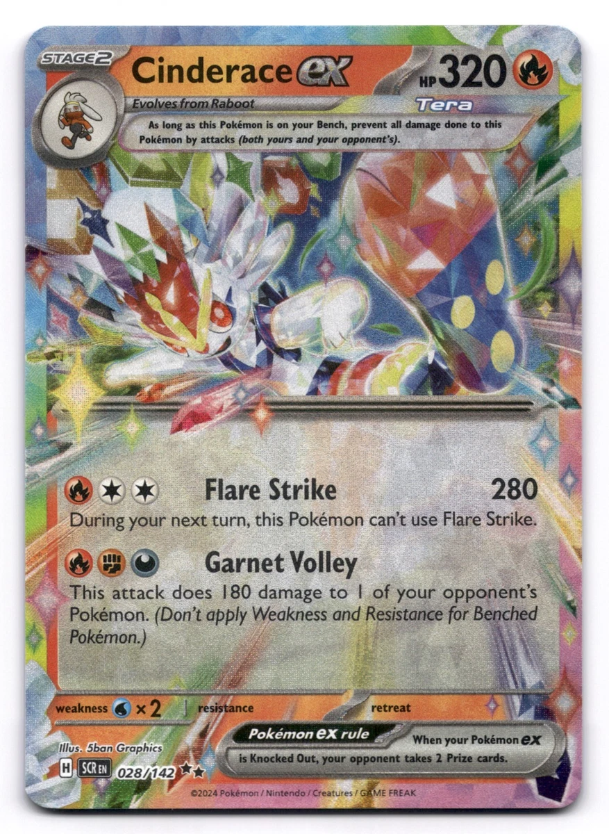 cinderace pokemon card price Cinderace Ex Pokémon TCG Cards for sale