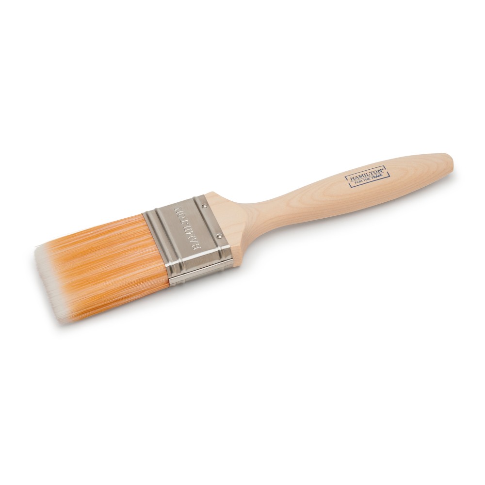 Hamilton For The Trade Fine Tip Flat Brush 2" - Image 2