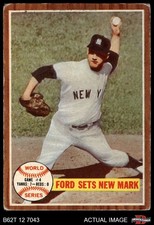 1962 Topps #235 Whitey Ford 2 - GOOD