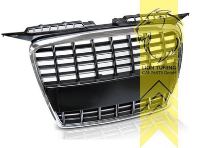 Sportgrill Kühlergrill für Audi A3 8P RS3 nicht S-Line S3 Limo Sportback schwarz