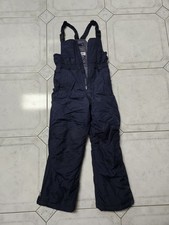 Lands End Navy Snow Bib Unisex SIze 10 Kids