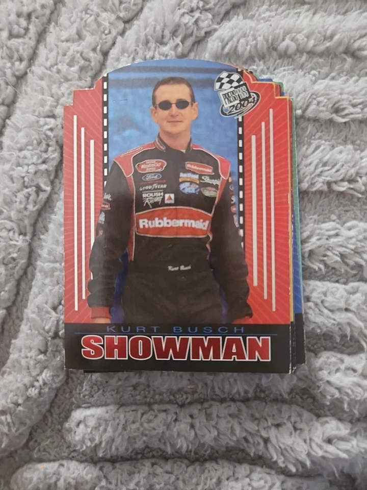 2004 Press Pass Nascar Showman 12 Card Die Cut Set - Image 2 of 4
