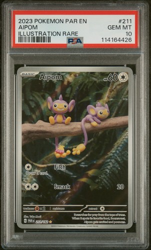 Aipom graded PSA 10 for sale on eBay