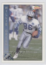 1992 Pacific Willie Green #92 0s5