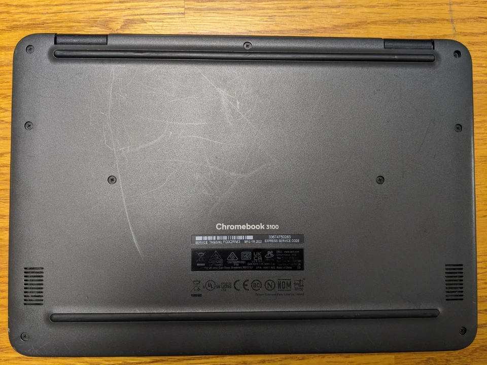 [Type C] Dell Chromebook 3100 - Intel Celeron N4020 - 4GB RAM - 16GB Storage - Image 4 of 4