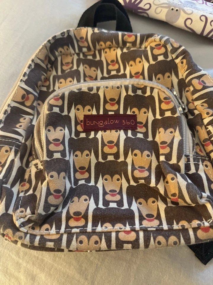 Lot Of 5 Bungalow 360 Purse Backpack Wallet Shoulder Bag Bees Seal Sloth Octopus - Image 2 of 4