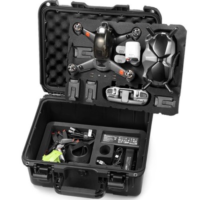 LEKUFEE Waterproof Hard Case for DJI FPV Drone,Explorer Large, Black