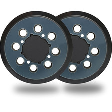 2 Pack 5 Inch 8 Hole Hook and Loop Replacement Sanding Backing Pad Sander Pad fo