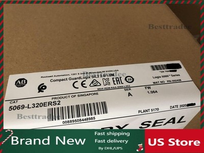 5069-L320ERS2 /A GuardLogix 5380 Processor Compact SIL2 2.0/1.0M New Sealed DHL