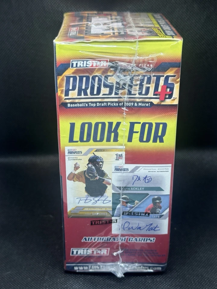 2009 Tristar Prospects Plus Factory Sealed Box MIKE TROUT RC YR 5k Auto Avail. - Image 4 of 4