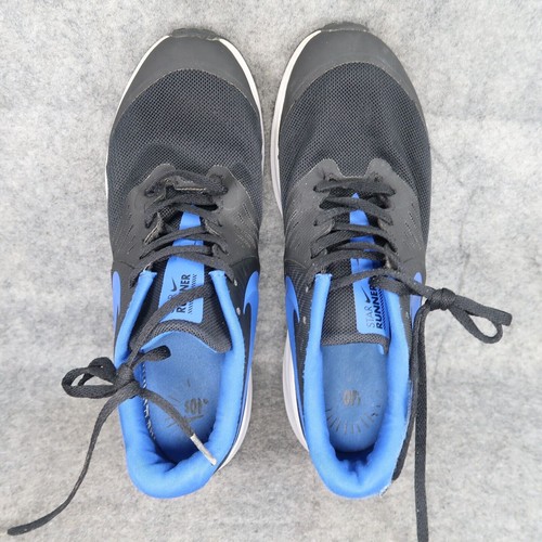 Nike Shoes Big Kids 6.5 Athletic Trainers Star Runner 2.0 Black Blue Sneaker - Picture 7 of 14
