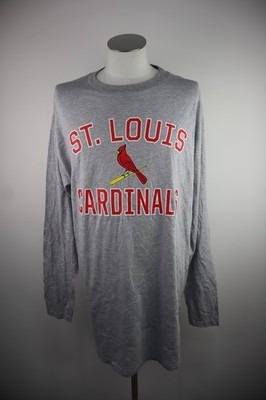 Fanatics St Louis Cardinals Baseball T-Shirt Herren XL Vintage Grau Logo