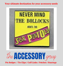 New Sex Pistols Never mind the bollocks music pin badge metal enamel tie pin