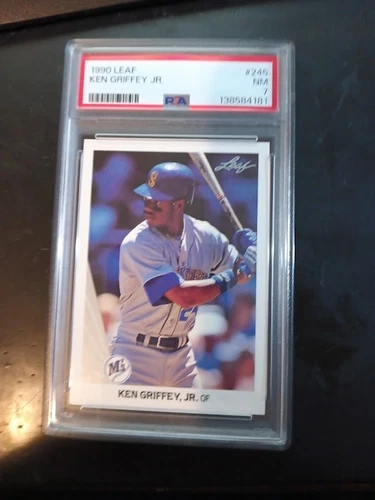 1990 Leaf #245 Ken Griffey Jr. PSA 7