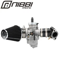 NIBBI 24mm Carburetor Air Filter Intake Manifold GY6 ATV Go Karts Kazuma Taotao
