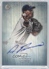 2014 Bowman Inception Prospect Blue 72/75 Alex Guerrero Alexander Auto 0c6