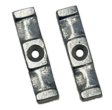 2 x Turn Button Latch Thumb Catch GALV Rabbit Hutch Shed Door Pack of 2 - 60mm