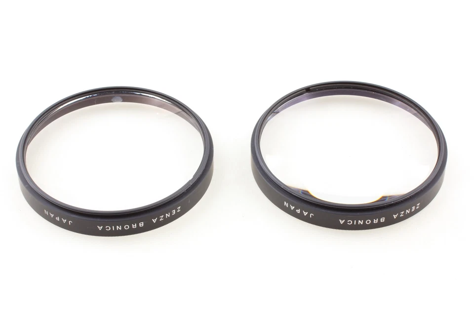 [MINT w/ Case] Close Up Lens Zenza Bronica 72mm C.U.L -1 -2 For GS-1 From JAPAN - Image 4 of 4