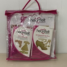 Heartfelt Creations ALL GLAMMED UP Collection Stamps Dies Card Kit Paper Case