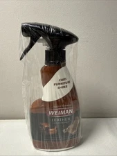 Weiman LEATHER CONDITIONER CLEANER Protect Restore Car Auto Seat Sofa 12oz spray