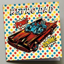 Birthday Card - Batman Car
