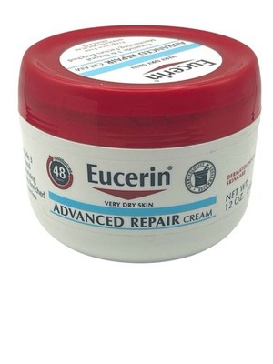 Eucerin Advanced Repair Cream - Very Dry Skin - Ceramide 3 & NMF - 12 oz Tub