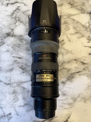 Nikon Zoom-NIKKOR 70-200mm f/2.8G ED-IF AF-S VR Telephoto Lens