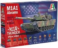 Modell Panzer M1A1 Abrams - Krieg Thunder Italeri 35108 1:3 5 Promo
