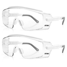 Safety Goggles Over Glasses   ANSI Z87.1 Certified Safety Glasses with Ant