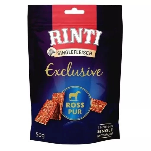 4000158915313 RINTI Singlefleisch Exclusive Horse - leckerli für hunde - 50g RIN