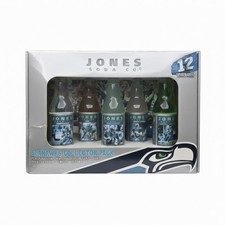 Jones Soda Co. Seattle Seahawks Collector Pack 5-12 FL. OZ Bottles RARE & SEALED