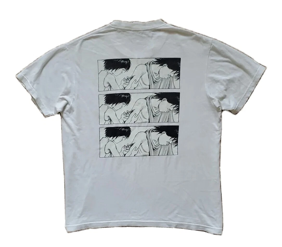 Supreme x akira cheap syringe tee